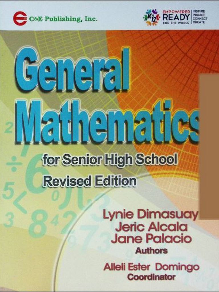 General mathematics for senior High School by Dimasuay et al. 2021
